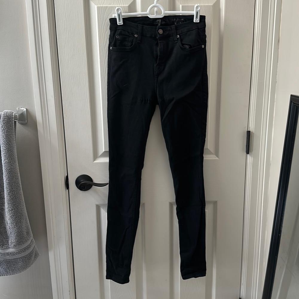 7 For All Mankind The High Waist Skinny